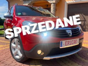 Dacia sandero stapway 1.6 8V auto w oryginale klima ABS WSPOMAGANIE