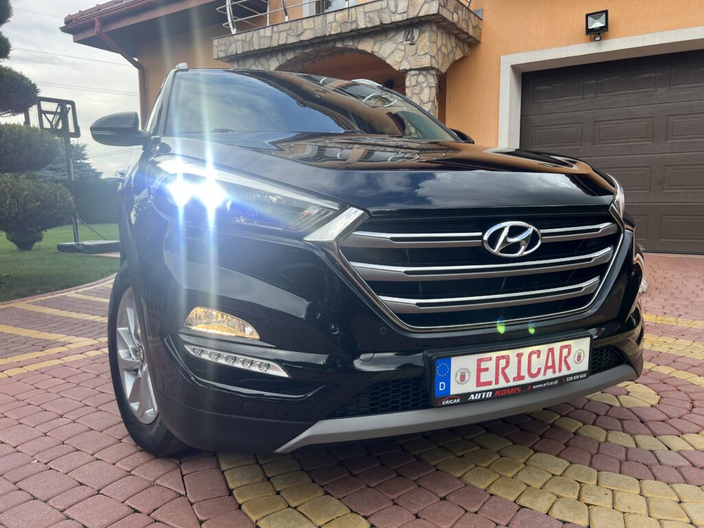 Tucson 1.6TURBO 4x4 automat AUTO JAK NOWE - obrazek 33