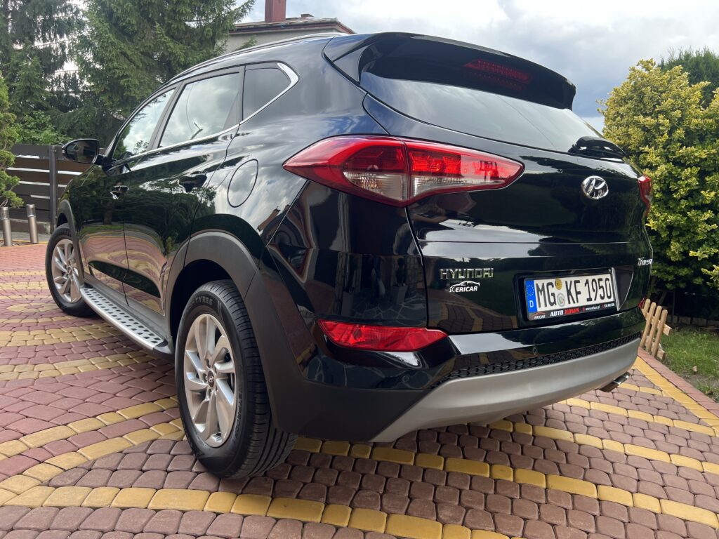 Tucson 1.6TURBO 4x4 automat AUTO JAK NOWE - obrazek 36