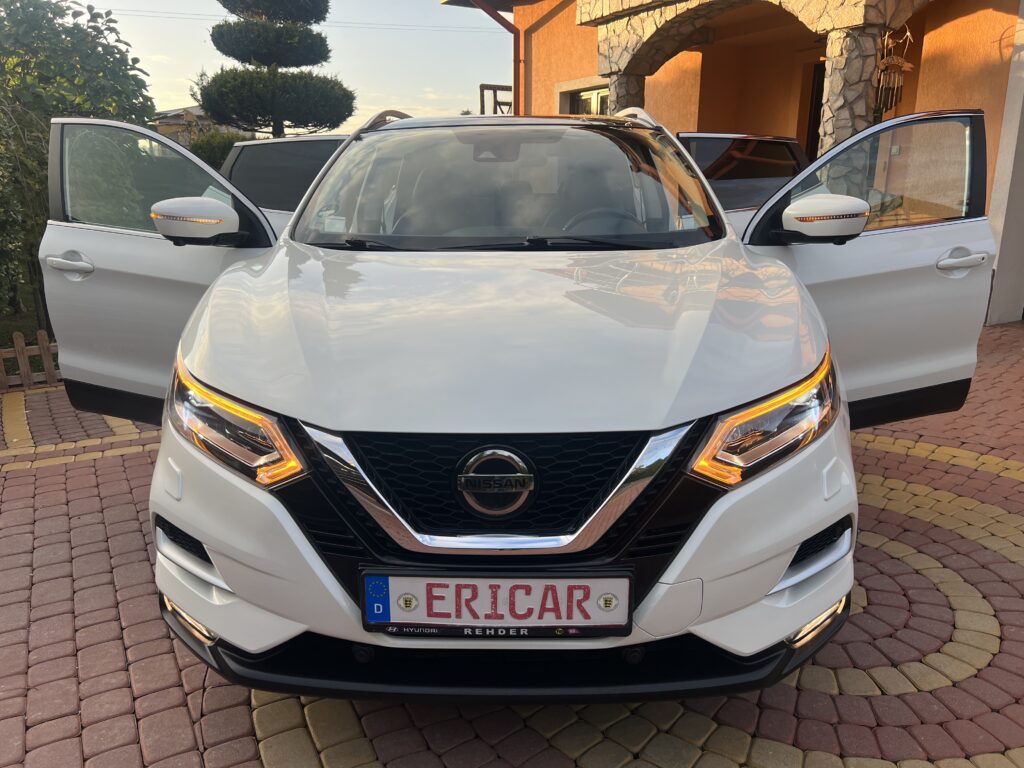 Nissan qashqai 1.6turbo biała perła-AUTO JAK NOWE W ORYGINALE 100tys.km - obrazek 7