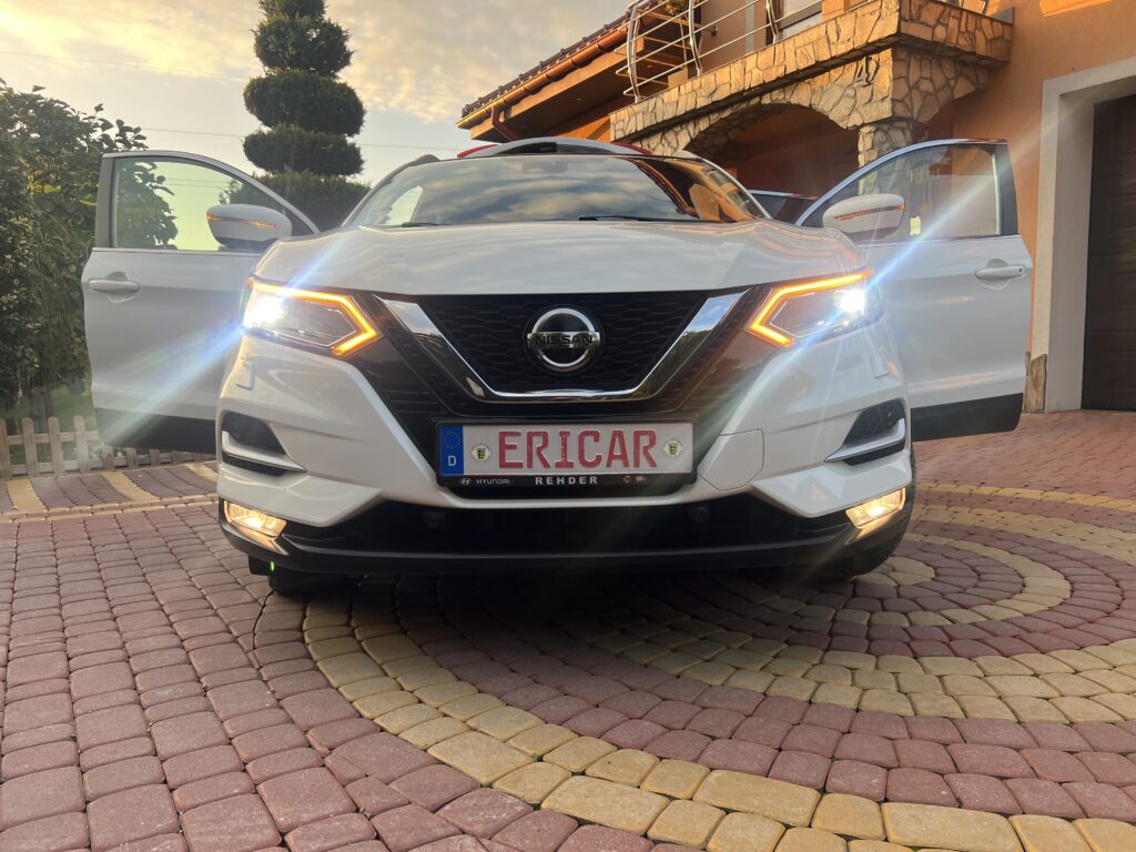 Nissan qashqai 1.6turbo biała perła-AUTO JAK NOWE W ORYGINALE 100tys.km - obrazek 19
