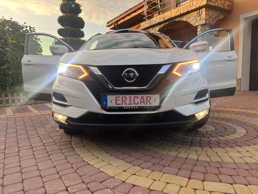Nissan qashqai 1.6turbo biała perła-AUTO JAK NOWE W ORYGINALE 100tys.km - obrazek 20